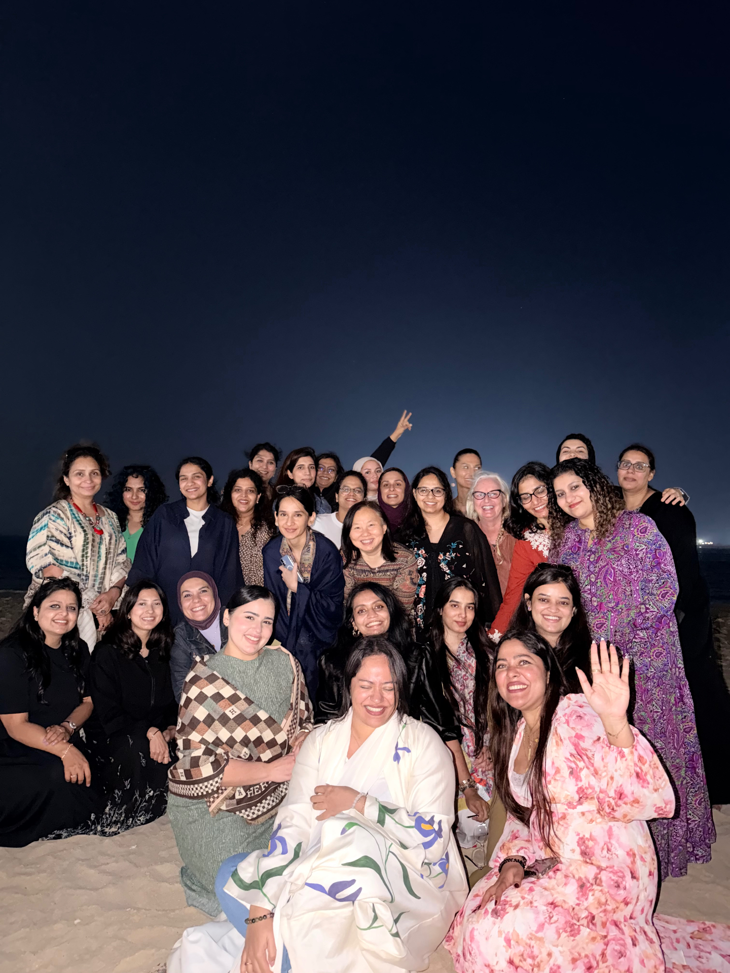 Women of the Fempower community gathering in Dubai, UAE